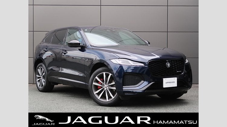 2024 認定中古車 Jaguar F-Pace ポルトフィーノブルー D204 AWD（オートマチック）MHEV R-DYNAMIC SE
