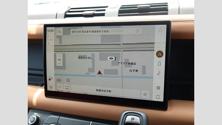 2023 認定中古車 Land Rover Defender 110 サントリーニブラック D300 AWD（AT） X-DYNAMIC HSE