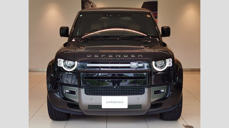 2024 認定中古車 Land Rover Defender 110 サントリーニブラック P525 AWD (AT) V8