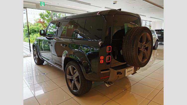 2024 認定中古車 Land Rover Defender 110 サントリーニブラック P525 AWD (AT) V8