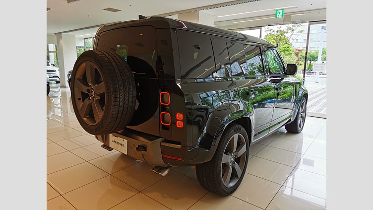 2024 認定中古車 Land Rover Defender 110 サントリーニブラック P525 AWD (AT) V8