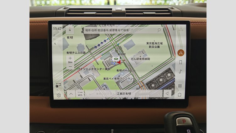 2024 認定中古車 Land Rover Defender 110 サントリーニブラック P525 AWD (AT) V8