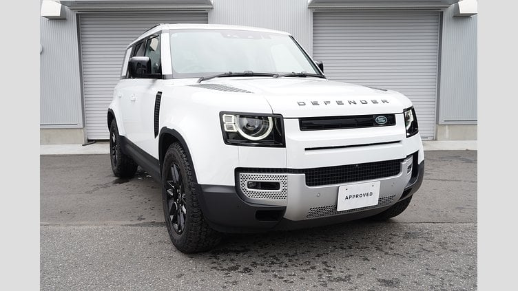 2024 認定中古車 Land Rover Defender 110 フジホワイト D350 ディーゼルマイルドハイブリッド S