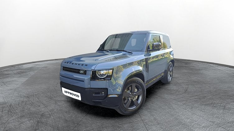 2024 Approved Land Rover Defender 90 Tasman Blue D6H 300PS  X-Dynamic SE 