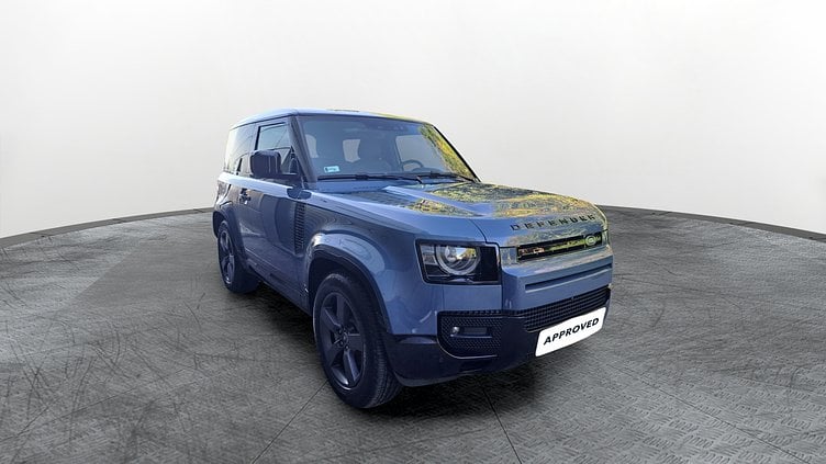 2024 Approved Land Rover Defender 90 Tasman Blue D6H 300PS  X-Dynamic SE 