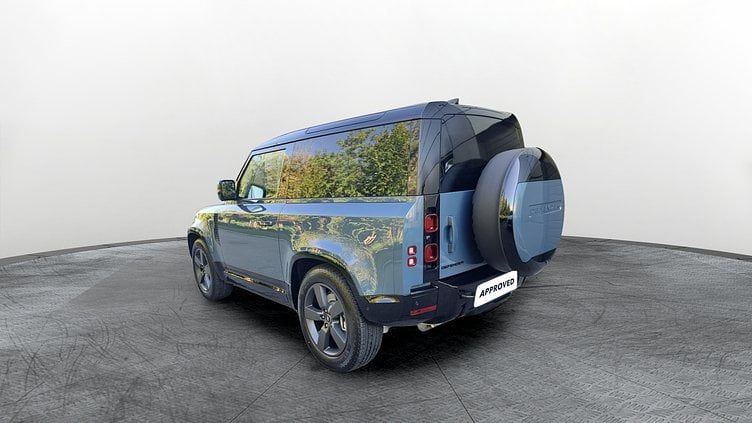 2024 Approved Land Rover Defender 90 Tasman Blue D6H 300PS  X-Dynamic SE 