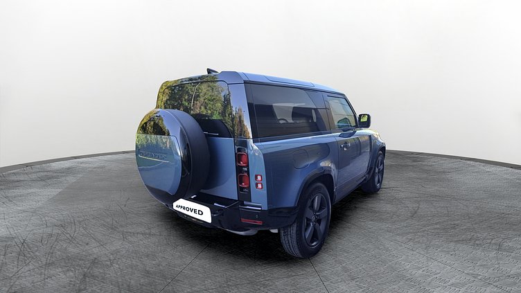 2024 Approved Land Rover Defender 90 Tasman Blue D6H 300PS  X-Dynamic SE 