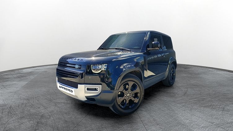 2023 Approved Land Rover Defender 90 Santorini Black 4x4 (dołączany automatycznie) SE 3.0D I6 250 KM AWD Auto 90