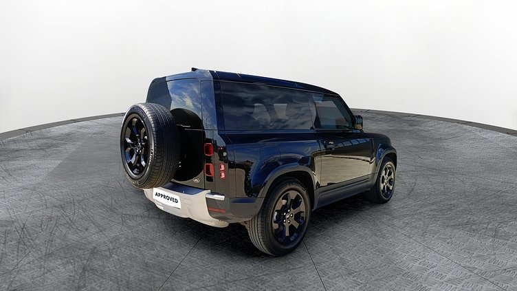 2023 Approved Land Rover Defender 90 Santorini Black 4x4 (dołączany automatycznie) SE 3.0D I6 250 KM AWD Auto 90