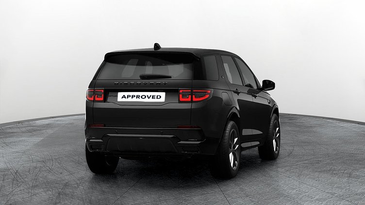 2024 Approved Land Rover Discovery Sport Santorini Black P200 Benzyna MHEV Standardowy rozstaw osi