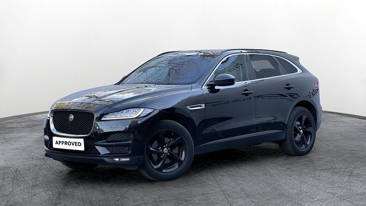 2020 Approved Jaguar F-Pace Santorini Black 25D 
2.0L INGENIUM 240KM TWIN TURBO DIESEL (przekładnia automatyczna)
Napęd AWD PORTFOLIO