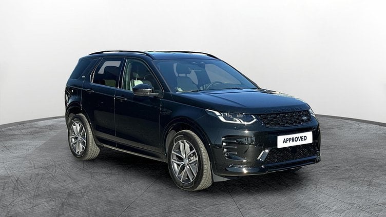 2024 Używany Land Rover Discovery Sport Santorini Black P200 Benzyna MHEV Standardowy rozstaw osi Dynamic SE