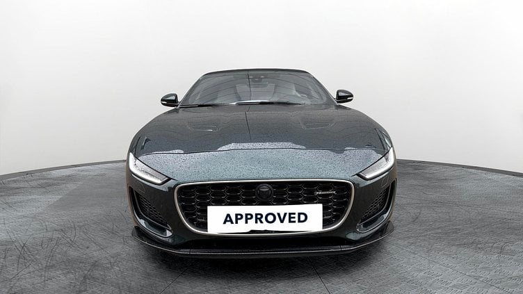 2023 Approved Jaguar F-Type British Racing Green P300 RWD AUTO CONVERTIBLE R-DYNAMIC