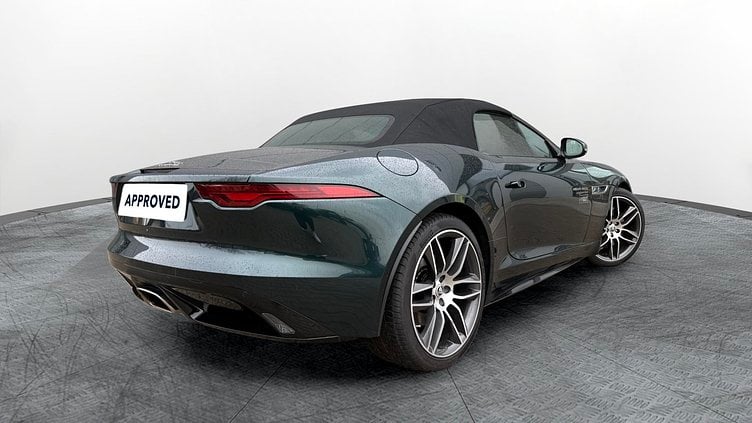 2023 Approved Jaguar F-Type British Racing Green P300 RWD AUTO CONVERTIBLE R-DYNAMIC
