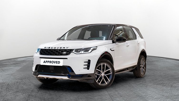 2024 Apstiprināts Land Rover Discovery Sport Fuji White D165 Diesel Mild Hybrid Standard Wheelbase Dynamic SE