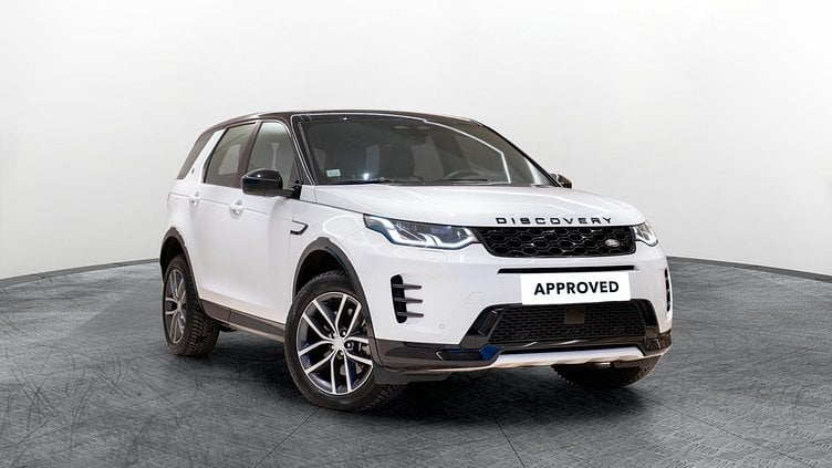 2024 Apstiprināts Land Rover Discovery Sport Fuji White D165 Diesel Mild Hybrid Standard Wheelbase Dynamic SE