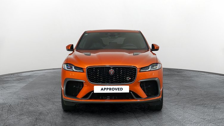 2022 Approved Jaguar F-Pace SVO Premium Palette Orange 5.0 550 PS SVR