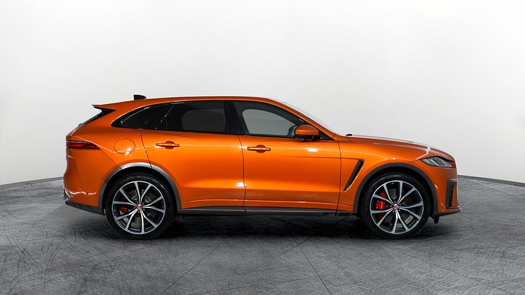 2022 Approved Jaguar F-Pace SVO Premium Palette Orange 5.0 550 PS SVR