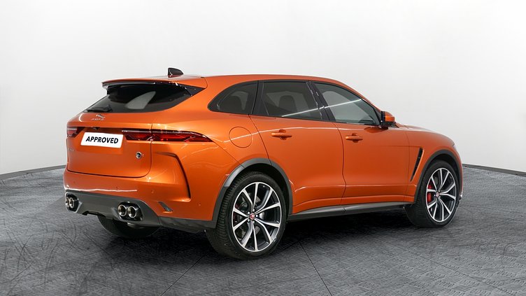 2022 Approved Jaguar F-Pace SVO Premium Palette Orange 5.0 550 PS SVR