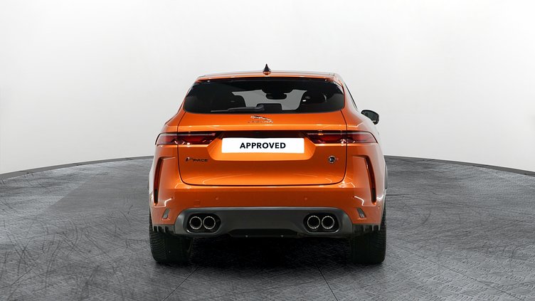 2022 Approved Jaguar F-Pace SVO Premium Palette Orange 5.0 550 PS SVR