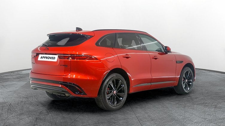 2022 Approved Jaguar F-Pace Firenze Red 2.0 404 PS R-DYNAMIC SE 