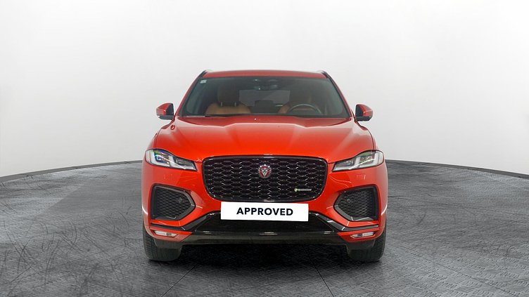 2022 Approved Jaguar F-Pace Firenze Red 2.0 404 PS R-DYNAMIC SE 