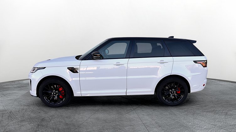 2021 Approved Land Rover Range Rover Sport Fuji White 5.0 V8 S/C 575CP SVR