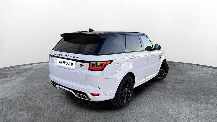 2021 Approved Land Rover Range Rover Sport Fuji White 5.0 V8 S/C 575CP SVR