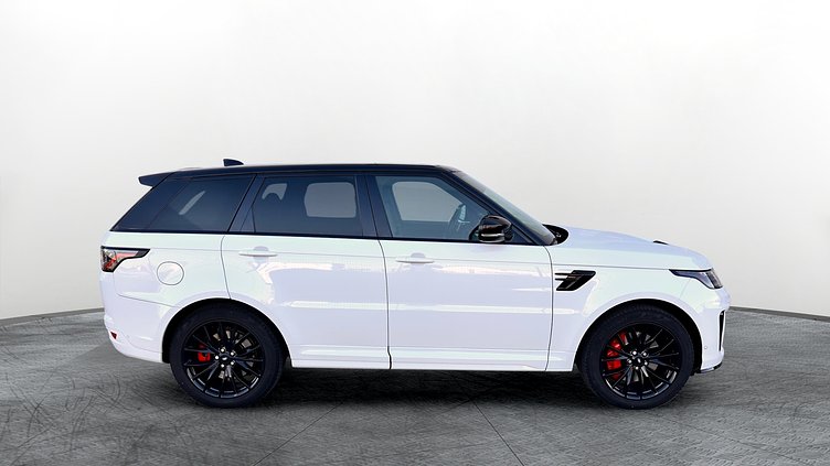 2021 Approved Land Rover Range Rover Sport Fuji White 5.0 V8 S/C 575CP SVR