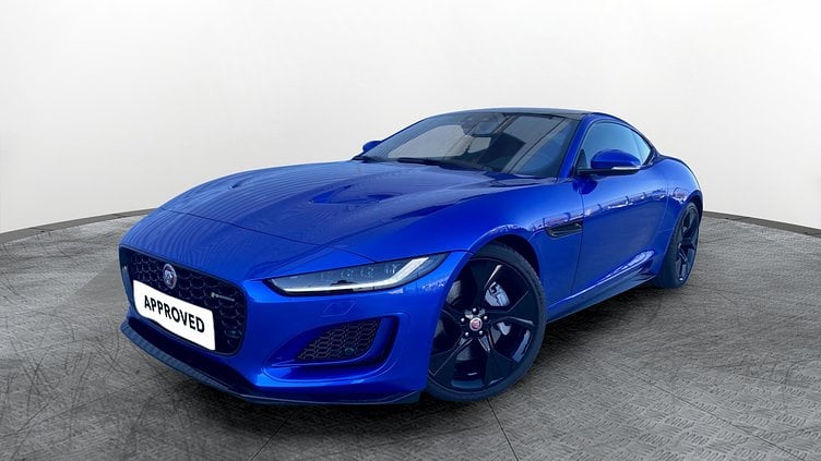 2022 Approved Jaguar F-Type Velocity Blue 2.0 I4 300CP R-Dynamic Coupe