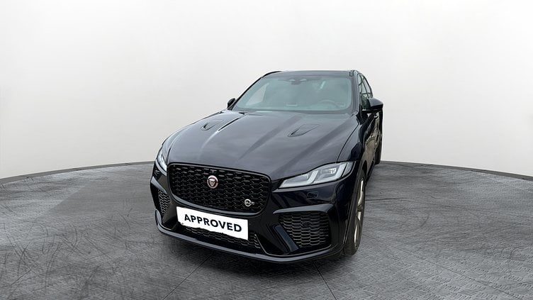 2023 Approved Jaguar F-Pace Ligurian Black 5.0 V8 S/C 550 CP SVR 1988