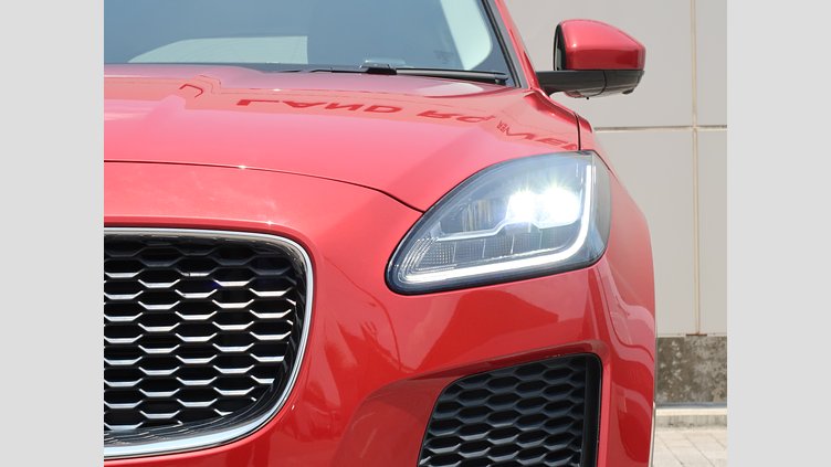 2018 認定中古車 Jaguar E-Pace フィレンツェ レッド D180 オートマチック全輪駆動 S