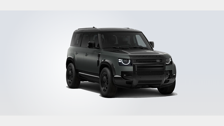2025 SKLADOVÉ VOZIDLÁ Land Rover Defender 110 Keswick Green Hfu 3.0D MHEV 350PS D350 Trophy Edition AWD Auto
