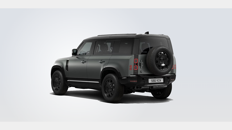2025 SKLADOVÉ VOZIDLÁ Land Rover Defender 110 Keswick Green Hfu 3.0D MHEV 350PS D350 Trophy Edition AWD Auto