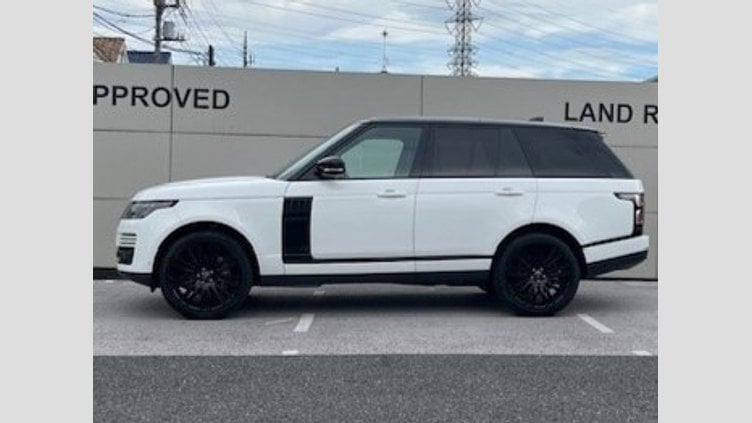 2021 認定中古車 Land Rover Range Rover フジホワイト 3.0リッターV6 258PS ディーゼル スタンダードホイールベース WESTMINSTER BLACK