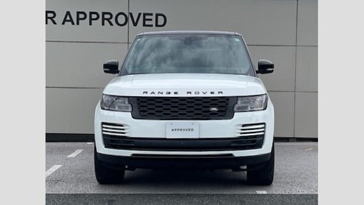 2021 認定中古車 Land Rover Range Rover フジホワイト 3.0リッターV6 258PS ディーゼル スタンダードホイールベース WESTMINSTER BLACK