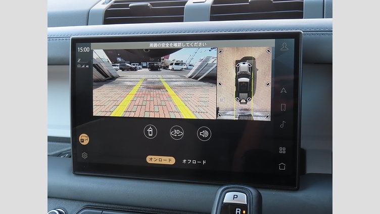 2025 認定中古車 Land Rover Defender 110 タスマンブルー D350 ディーゼルマイルドハイブリッド X-Dynamic HSE