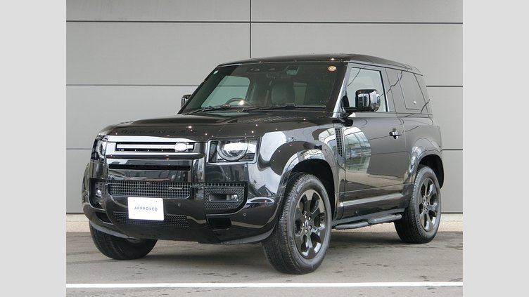 2022 認定中古車 Land Rover Defender 90 サントリーニブラック P300 AWD（AT） X-DYNAMIC SE