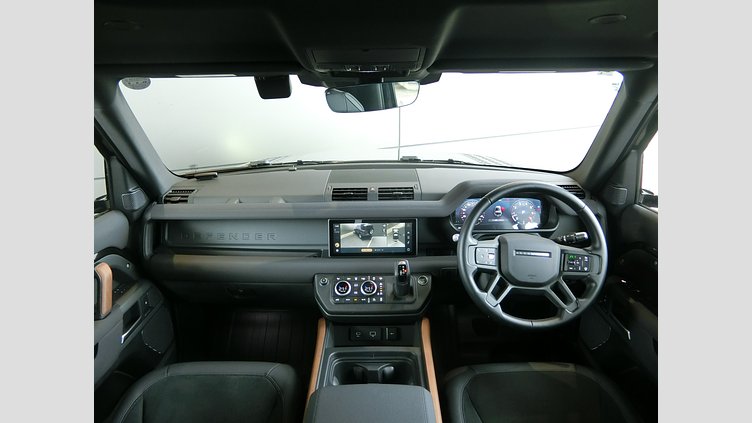 2022 認定中古車 Land Rover Defender 90 サントリーニブラック P300 AWD（AT） X-DYNAMIC SE