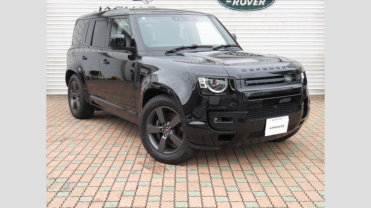 2024 認定中古車 Land Rover Defender 110 サントリーニブラック P525 AWD (AT) V8