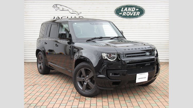 2024 認定中古車 Land Rover Defender 110 サントリーニブラック P525 AWD (AT) V8