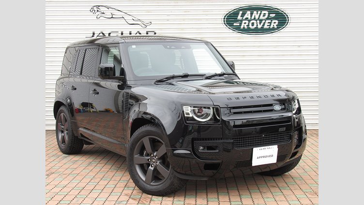 2024 認定中古車 Land Rover Defender 110 サントリーニブラック P525 AWD (AT) V8