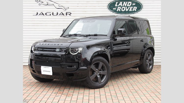 2024 認定中古車 Land Rover Defender 110 サントリーニブラック P525 AWD (AT) V8