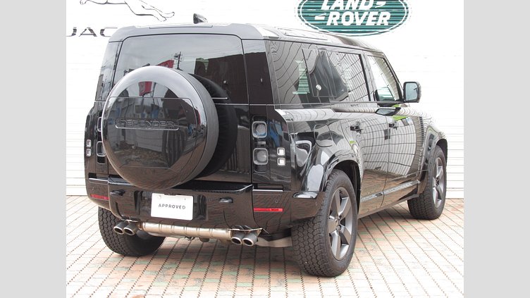 2024 認定中古車 Land Rover Defender 110 サントリーニブラック P525 AWD (AT) V8