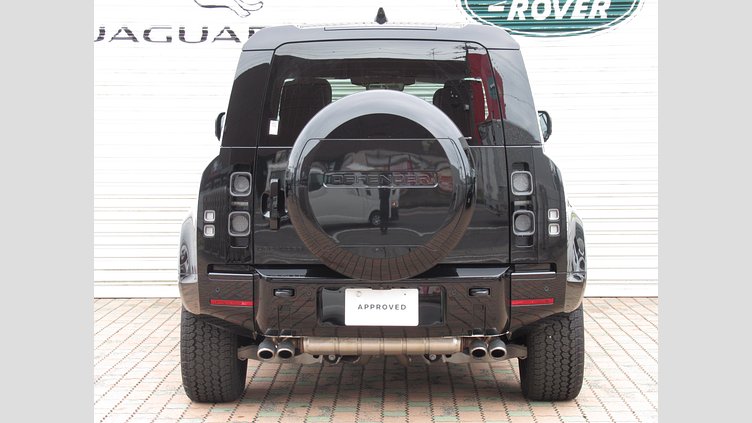 2024 認定中古車 Land Rover Defender 110 サントリーニブラック P525 AWD (AT) V8