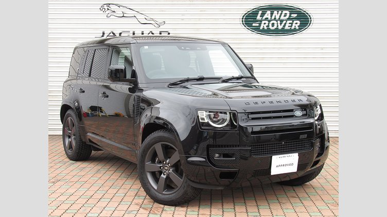 2024 認定中古車 Land Rover Defender 110 サントリーニブラック P525 AWD (AT) V8