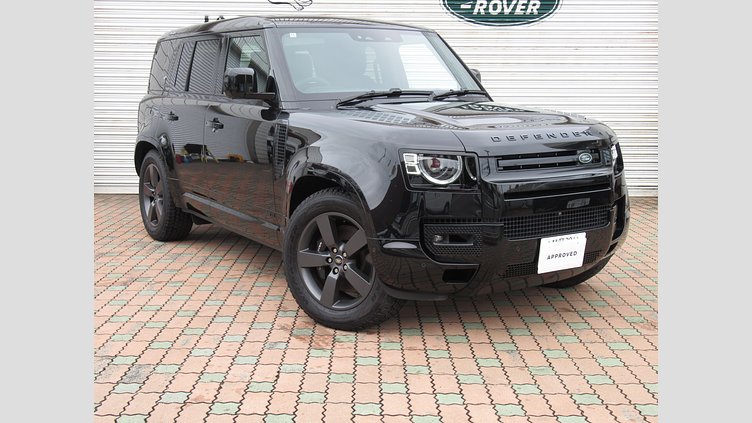 2024 認定中古車 Land Rover Defender 110 サントリーニブラック P525 AWD (AT) V8