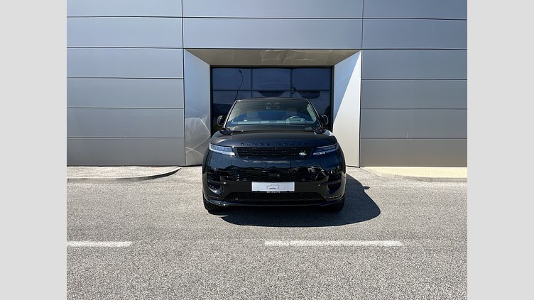 2025 SKLADOVÉ VOZIDLÁ Land Rover Range Rover Sport Čierna Santorini D350 MHEV AWD Automat Autobiography