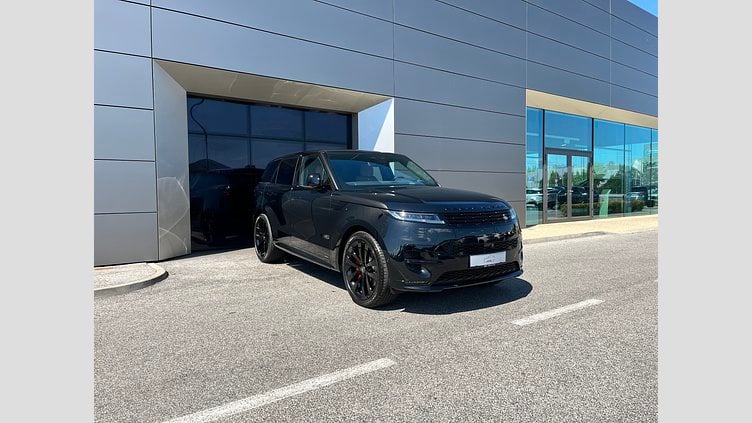 2025 SKLADOVÉ VOZIDLÁ Land Rover Range Rover Sport Čierna Santorini D350 MHEV AWD Automat Autobiography