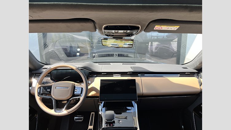 2025 SKLADOVÉ VOZIDLÁ Land Rover Range Rover Sport Čierna Santorini D350 MHEV AWD Automat Autobiography